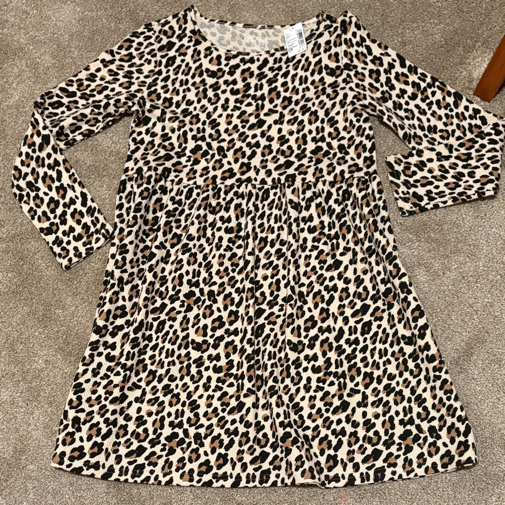 NWT Leopard Print Children’s Place Kids Dress